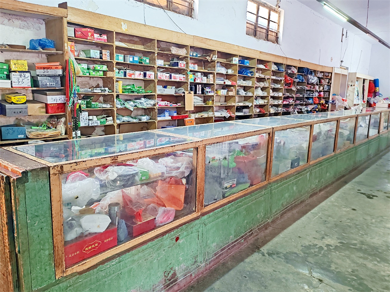 圖為金嶺供銷社門市部店內(nèi)一隅