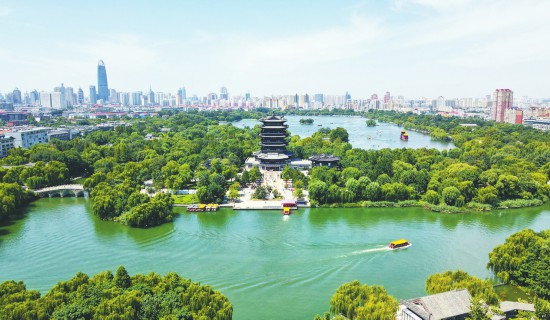 一帶一核六區(qū)六十景！大明湖“上新”，荷柳新畫卷令人期待